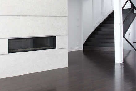 Rafraîchissement planchers de bois prévernis